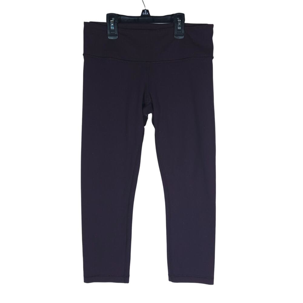 Lululemon Leggings 6 Plum Purple High Rise Stretchy Yoga Pants Activewear
